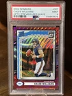 2024 Panini Donruss Rated Rookie Caleb Williams 327 Optic Preview Red Wave PSA 9