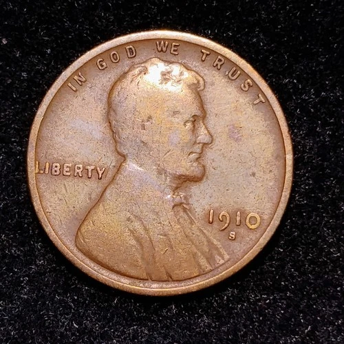 1910 S ~ LINCOLN WHEAT CENT ~ CH G