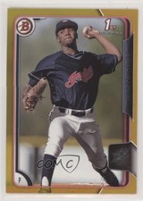 2015 Bowman Draft Gold 8/50 Juan Hillman #140 0c6