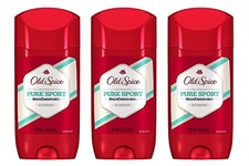 Old Spice High Endurance Deodorant Stick, Pure Sport, 3.4 OZ - 2 PACK