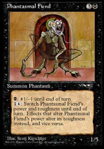 Phantasmal Fiend (1) - Medium Play MTG Alliances