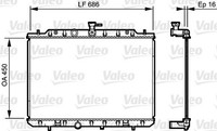 Valeo 735205 KüHler, MotorküHlung Passend FüR Nissan