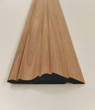 Solid Oak Kitchen Cornice 1.8m 95x21mm Units Trim Moulding Wooden Timber Mould