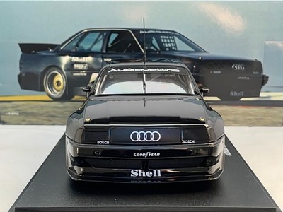 Audi 200 Quattro Trans Am Black Test Car 1987 Werk83 W1801404 1 18