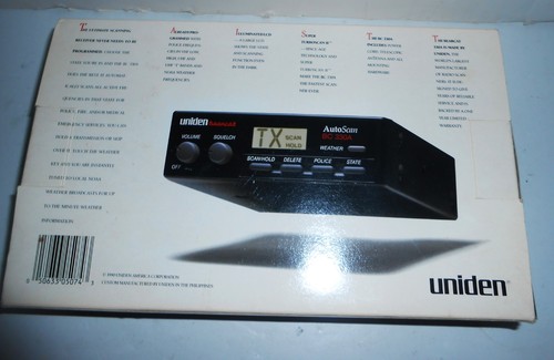 RADIO INFORMAZIONI AUTOSCANNER UNIDEN BEARCAT 33A **LEGGI** - Foto 3 di 3