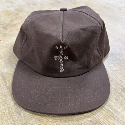 Travis Scott Cactus Jack Snapback Highest In The Room Hat Cap Brown USA Made