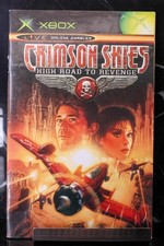 NO GAME- CRIMSON SKIES Authentic Instruction Book Manual Xbox ORIGINAL