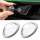 Car Camera Lens Protector 1Pair High Transparency Protective Cover Backup Camera