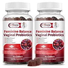 Alliwise Pineapple Feminine Balance Gummies for Women - PH Health Immune Supp...