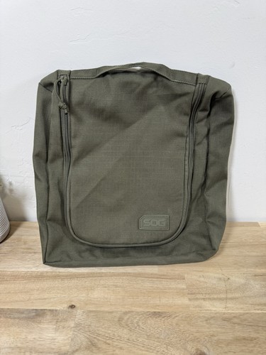 SOG Army Green Toiletry Bag - 0560 - Picture 1 of 5