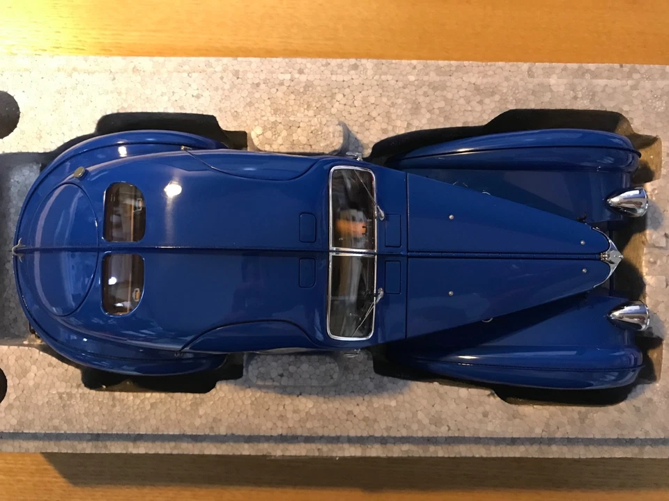 Autoart 1/18  Bugatti 57S Atlantic (1938) Blue - Image 2 of 4