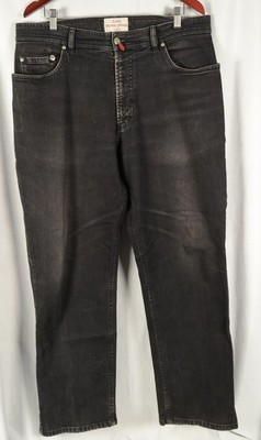 Vintage Pierre Cardin Paris Men's Y2K Baggy Skater Black Denim Jeans 36 36x32