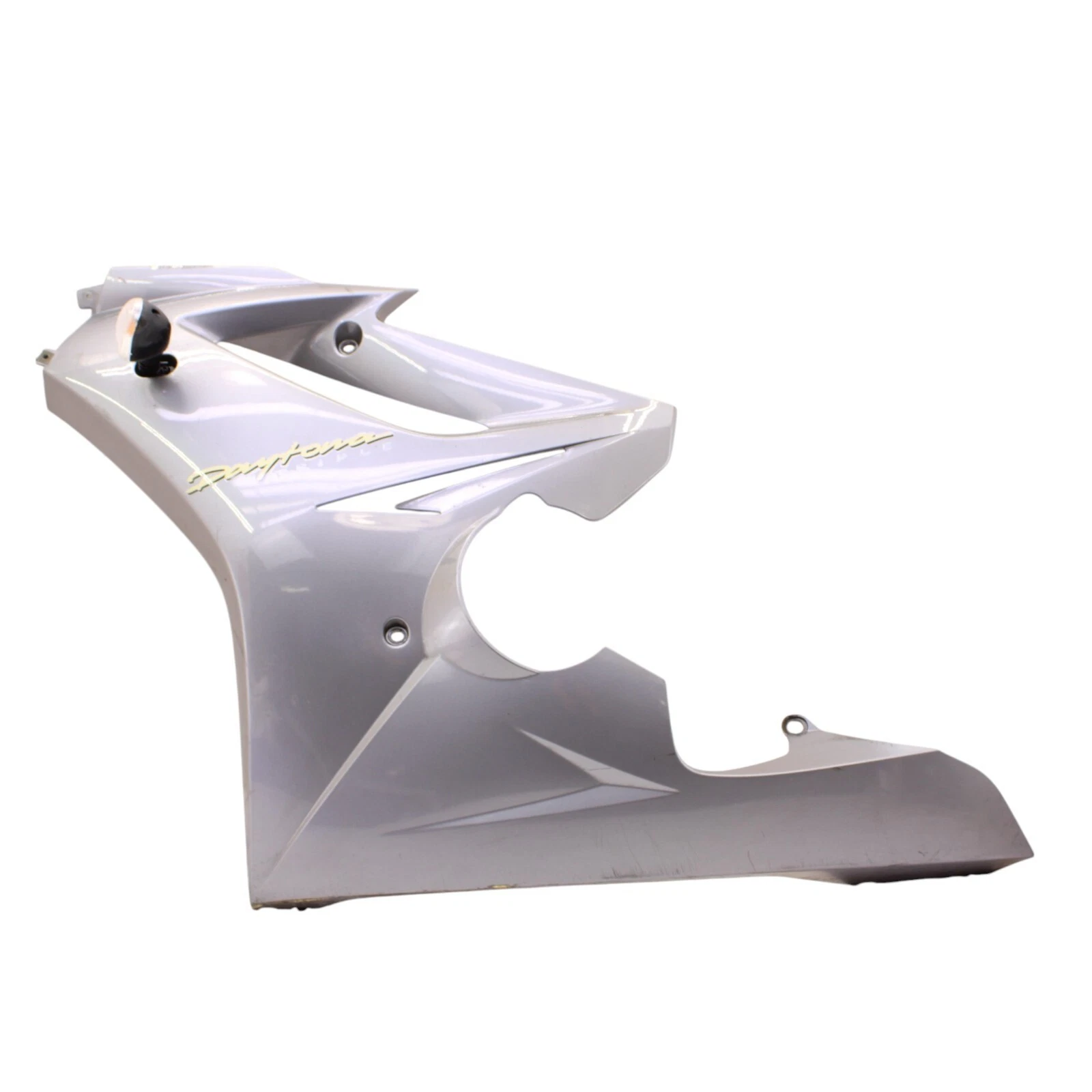 2006 - 2008 Triumph Daytona 675 Gauche Carénage Côté Col Argenté Capot Panneau