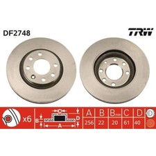 Disque de frein Volvo 480