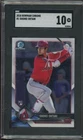 2018 Bowman Chrome Shohei Ohtani Rookie Card RC #1 SGC 10 Gem Mint MVP