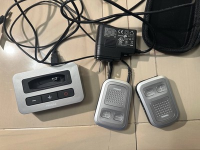 Phonak TVLink2 Base Station and 2 Compilot 1 units w/ Power Supply
