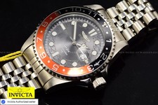 Invicta Men's PRO DIVER Charcoal Dial 43mm Stainless Steel Bracelet Quartz Watch