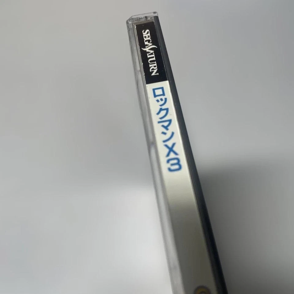 ROCKMAN X3 Megaman Sega Saturn CAPCOM 1995 Tested - Image 2 of 4