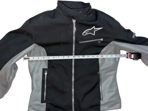 Alpinestars Stella Armoured Padded lined moto motorcycle jacket coat womens Sz M - Foto 9 di 10