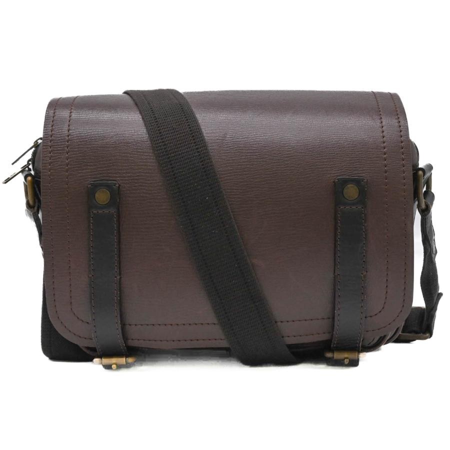 Louis Vuitton Utah Reporter Messenger Shoulder Bag Leather Dark Brown M92072