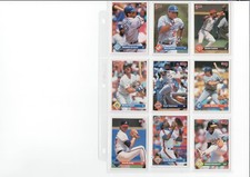 Preview Card Blow Out  19 Cards  91 - 93 Leaf/Donruss
