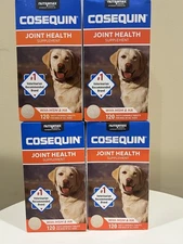 Lot Nutramax Cosequin with MSM Joint Health Supplement for Dogs 480 Tabs  01/28+