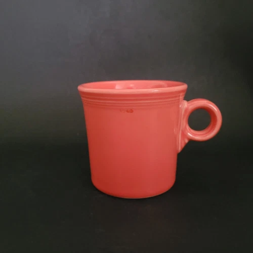 Homer Laughlin Fiesta Ware 1998 MMC Persimmon Orange Coffee Mug Cup