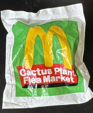 McDonalds Hamburglar 2022 Adult Happy Meal Toy Cactus Plant Flea Market CPFM NEW