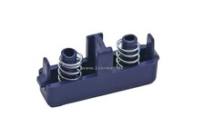 Entriegelungsknopf wie 12968300 Mittelkonsole Mercedes SL R129 blau mit Federn Entriegelungsknopf wie 12968300 Mittelkonsole Mercedes SL R129 blau mit Federn