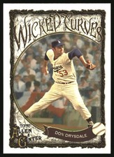 2025 Topps Allen & Ginter Wicked Curves Don Drysdale #WC-35 Baseball Card