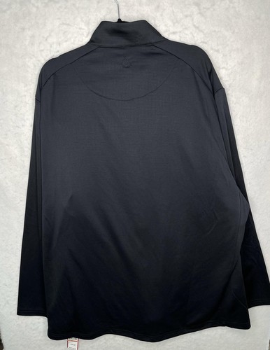 Ben Hogan Jacket Mens 3XL Black Mixed Stitch Insulated Full Zip Quilted Golf NEW - Picture 11 of 17