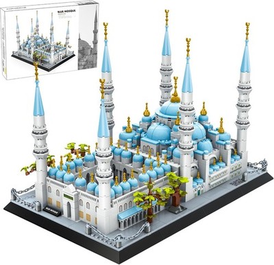 Blue Mosque Building Block Set Istanbul Türkiye Sultan Ahmed Mosque Architect...