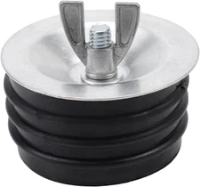 Crapyt Steel Mechanical Test Plug Rubber Expansion Plug for Most Pools and Pipes