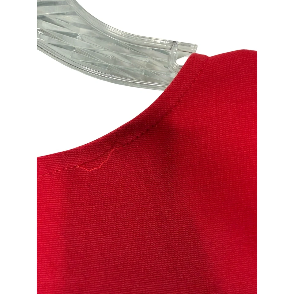 Polo Ralph Lauren Girl's Dress Black Red Holiday Christmas Long Sleeve Large - Image 3 of 4