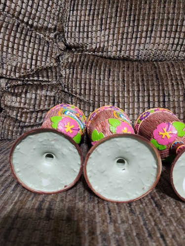 Gobelet Amscan Tiki couleurs néon Luau hawaïen plastique dur 4 pièces fête de Noël - Photo 11/12