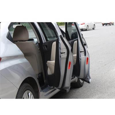 4-Pack Super Red Door Open Reflective Stickers – Safety Warning Decals, Universal Fit