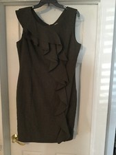 Calvin Klein Size 14 Gray/Taupe