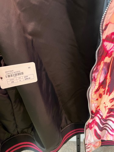 New! Reversible Bomber Jacket made in Europe! Size XL - Picture 6 of 13