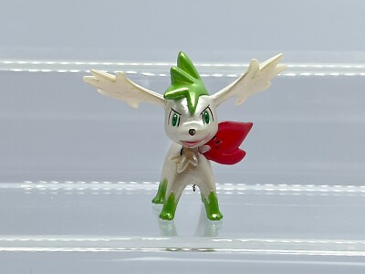 Pokemon Monster Collection Shaymin Metallic Figure Takara Tomy