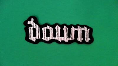 Down Iron On Patch! Pantera Phil Anselmo Corrosion of Conformity USA Seller