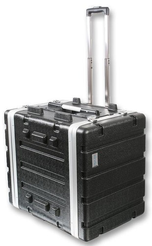19" Rack Trolley Case Flight Carry DJ Equipment Transport Travel 3U 5U 7U 4 6 8 - Picture 6 of 6