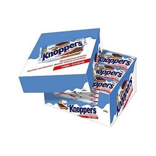Knoppers Storck 25g Packung mit 24 knusprigen Waffelkeks mit Sahne gefüllt - Bild 3 von 7