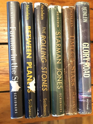 Robert A Heinlein Between Planets Hardcover 1st Printing "A" 1951 in DJ Uncommon - Picture 11 of 11