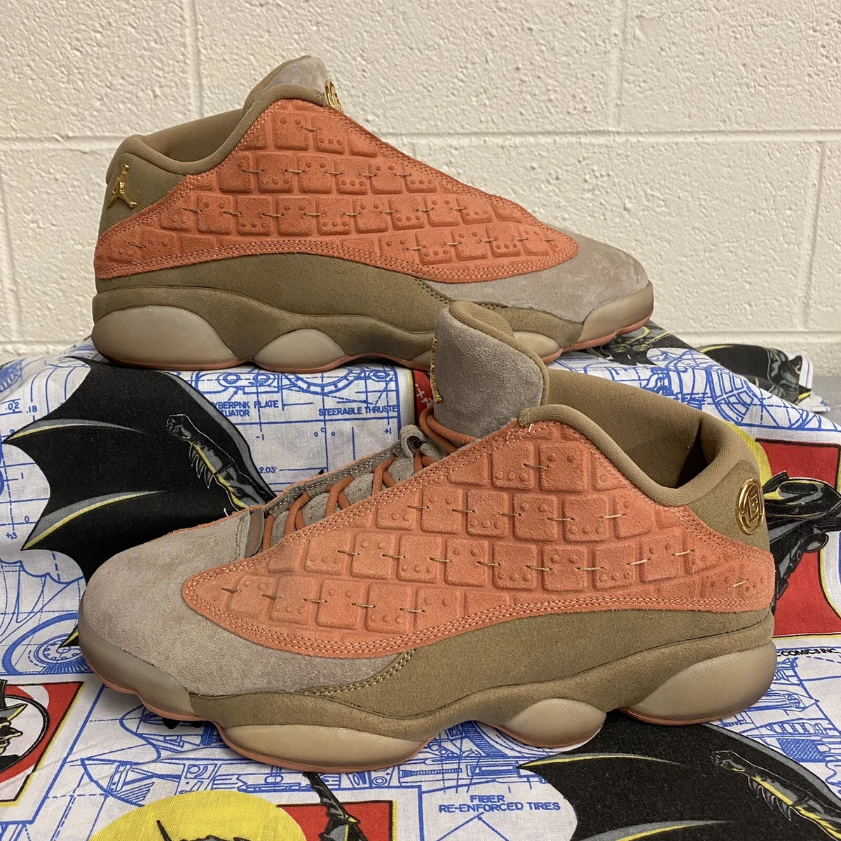 Nike Air Jordan 13 Retro Low NRG CT Clot Terracotta AT3102-200 Men's 11