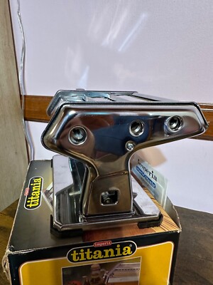 Imperia Titania Pasta Maker Machine - Hand Crank - Made in Italy