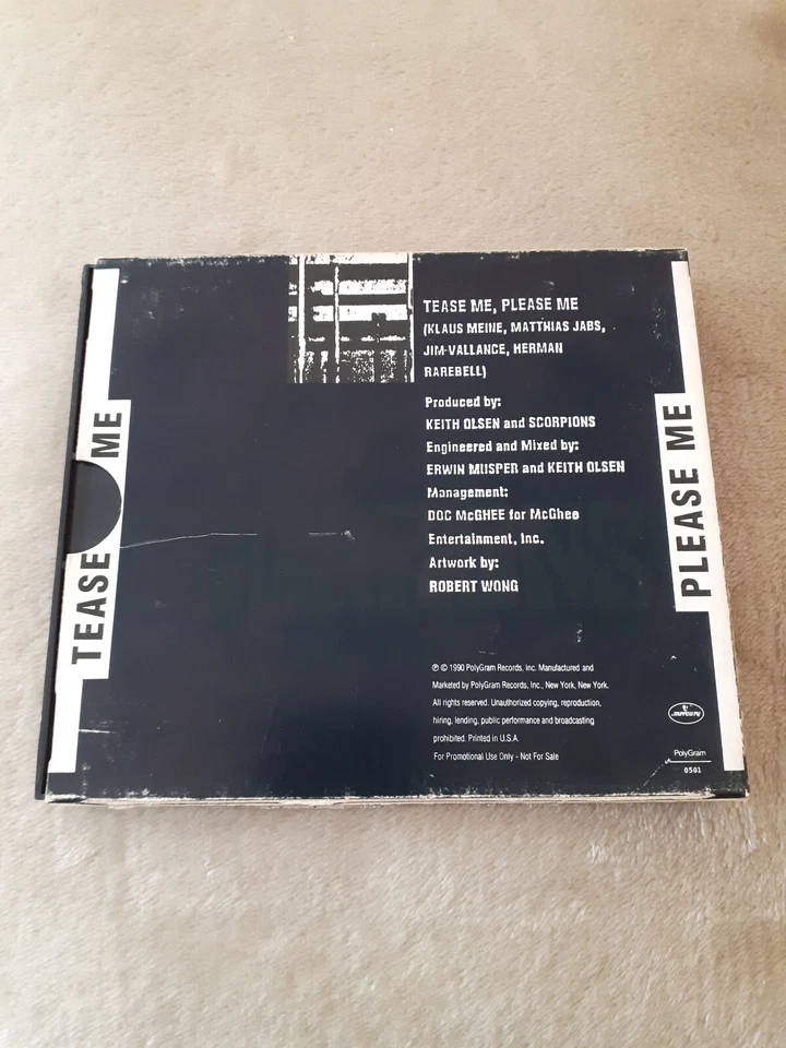Scorpions - Tease Me Please Me CD/Schuber, Special Edition 1990 Hard Rock Metal - Bild 3 von 4