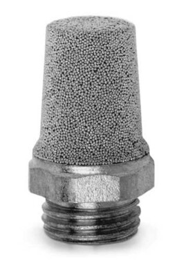 2931 1/4, Schalldämpfer - Sinterbronze - Messing - 1/4 | Camozzi