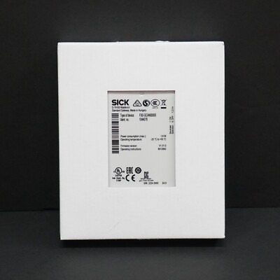 SICK FX0-GCAN00000 Standard Gateway Module 1044076 v1.31.0