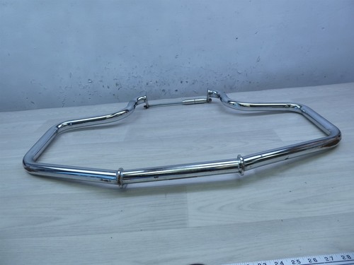 1998 Suzuki VL1500 Intruder S504-1) chrome front engine crash guard bar - Picture 2 of 12