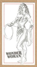 1996 Skybox Kingdom Come Xtra Sketchboard Card 2 WONDER WOMAN (K2)